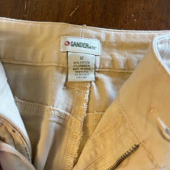 Gander Mountain Women Cropped Pants 12 Capri EUC - Picture 4 of 6